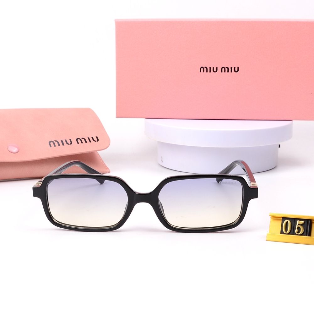 Leopard Print Square Frame Retro Glasses & Sunglasses-s mysite