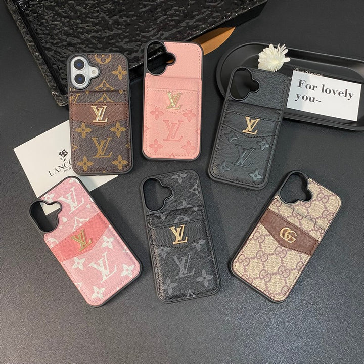 Luxury Case with CARD BAG IPHONE CASEs mysite