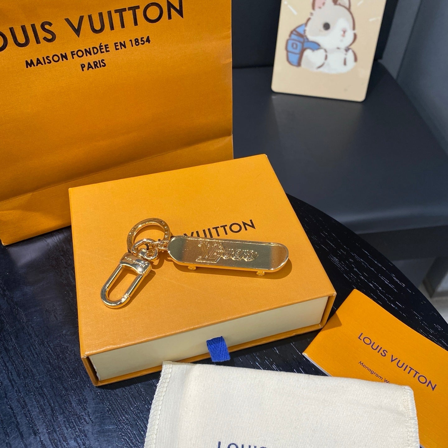 Luxury hanging ornament/keychain L-007s mysite