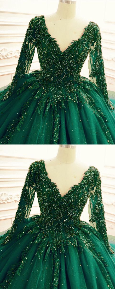 Green Wedding Dresses Ball Gown prom dress cg18031s mysite