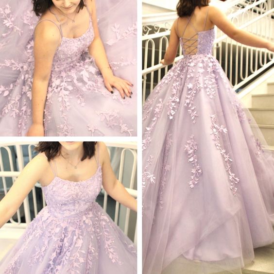sweet lilac lace appliques 16 dress ball gown prom Dress cg9404s mysite