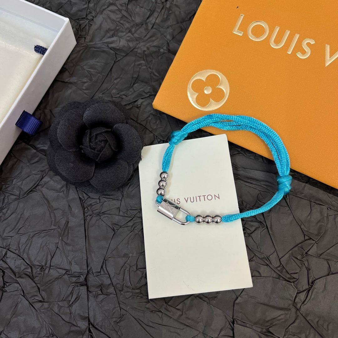 Couple love lock braided bracelet-s mysite