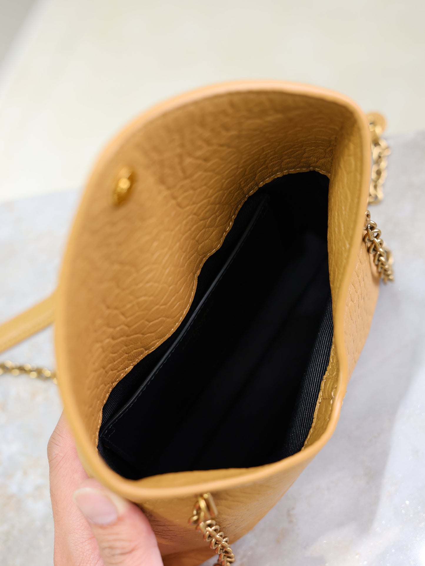 Prada Calypso Bag 19cm Light Brown Elephant Leather mysite