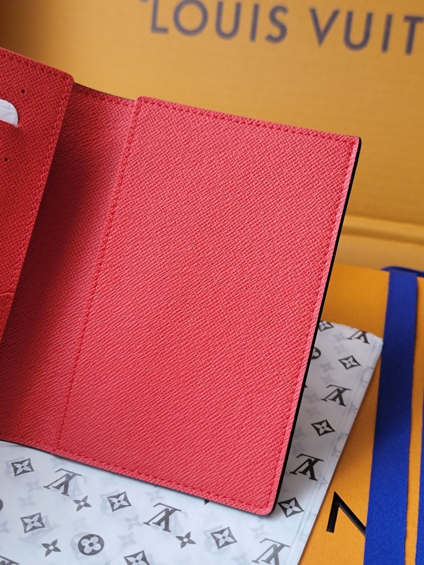 LV x TM Passport Cover Brown Monogram Canvas With Cherry Motif mysite