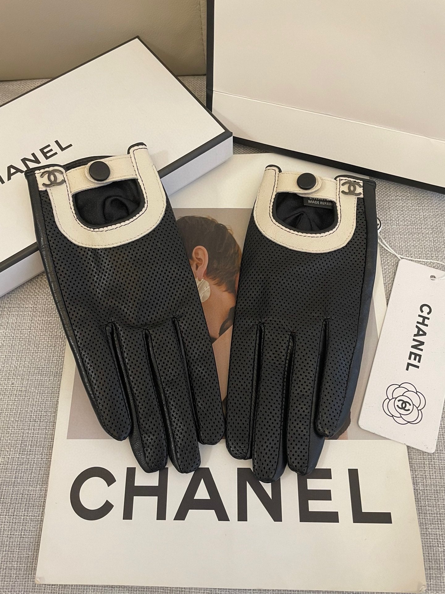 CC GLOVES IN BLACK SHEEPSKIN 463848 mysite