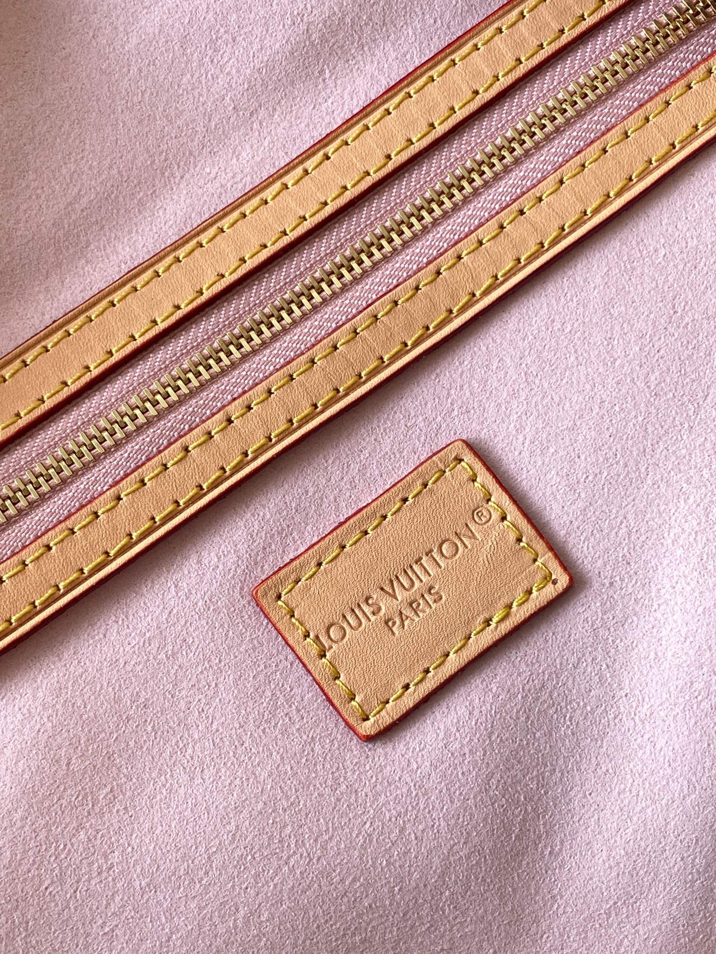 LV M25822 Keepall Bandoulière 45 Travel Bag Brown Pink Monogram Canvas GHW mysite