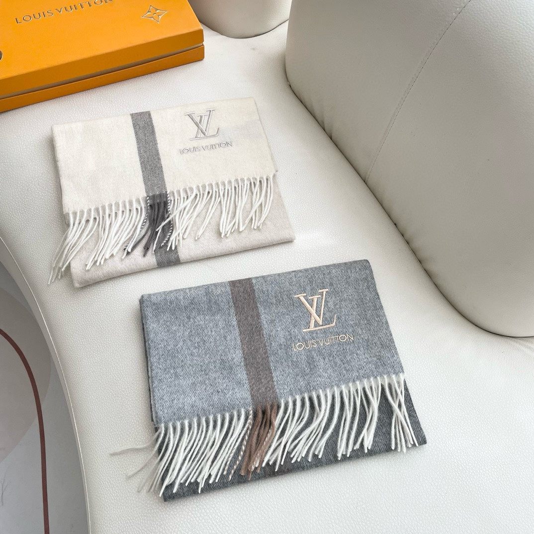 SCARF 180 CM IN BEIGE CASHMERE 394703 mysite