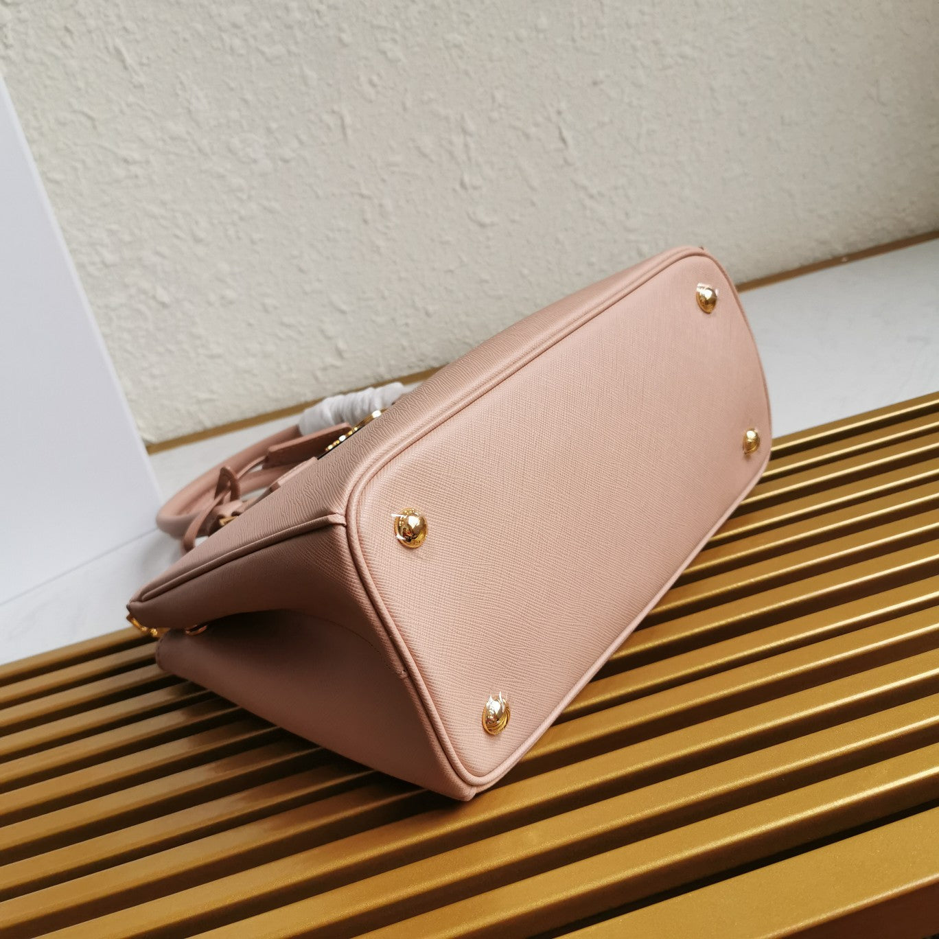 PRA GALLERIA 28 BAG IN DESERT BEIGE SAFFIANO LEATHER mysite