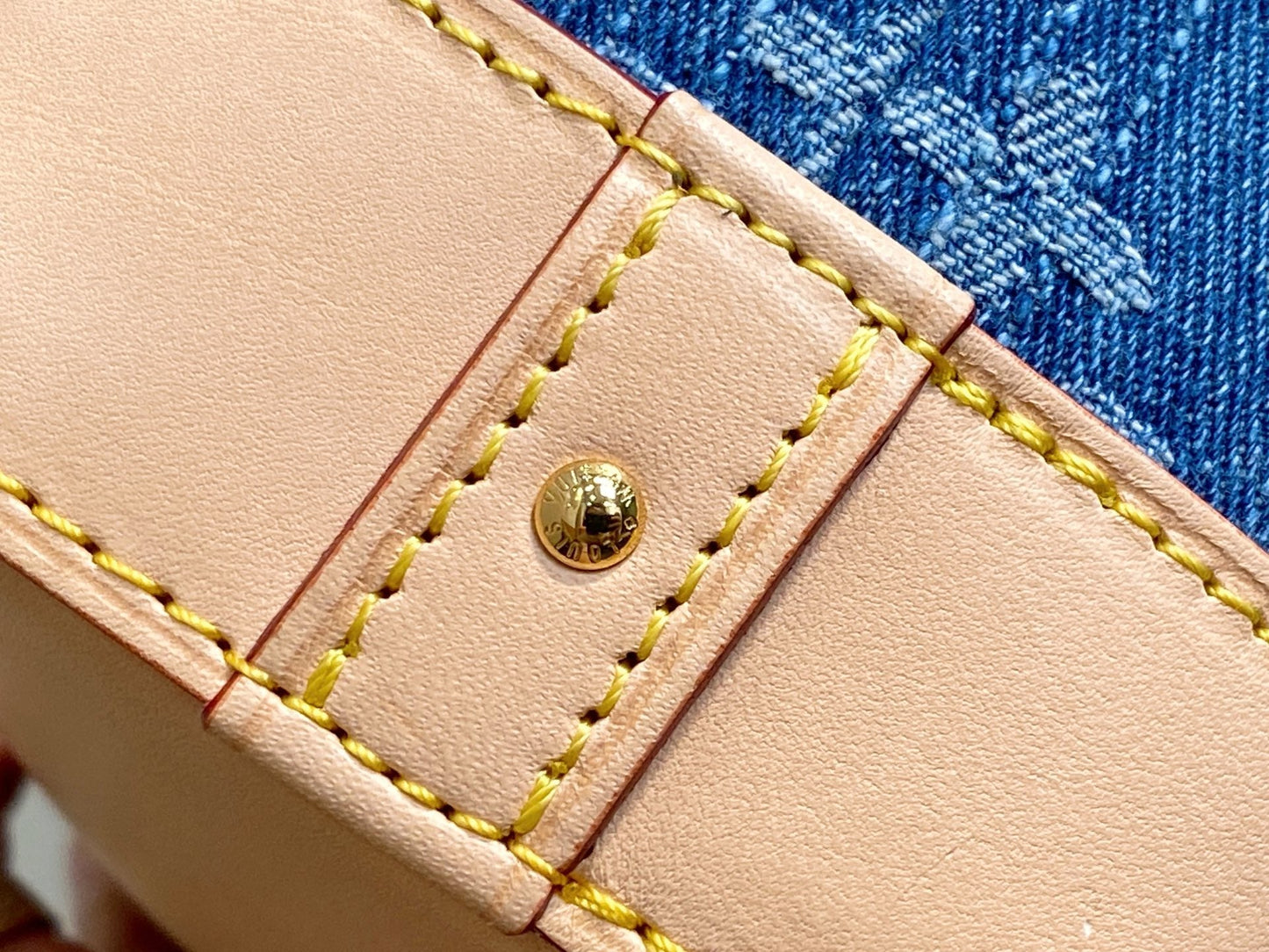 LV x TM Cosmetic Pouch GM 27cm Monogram Cherry Denim mysite