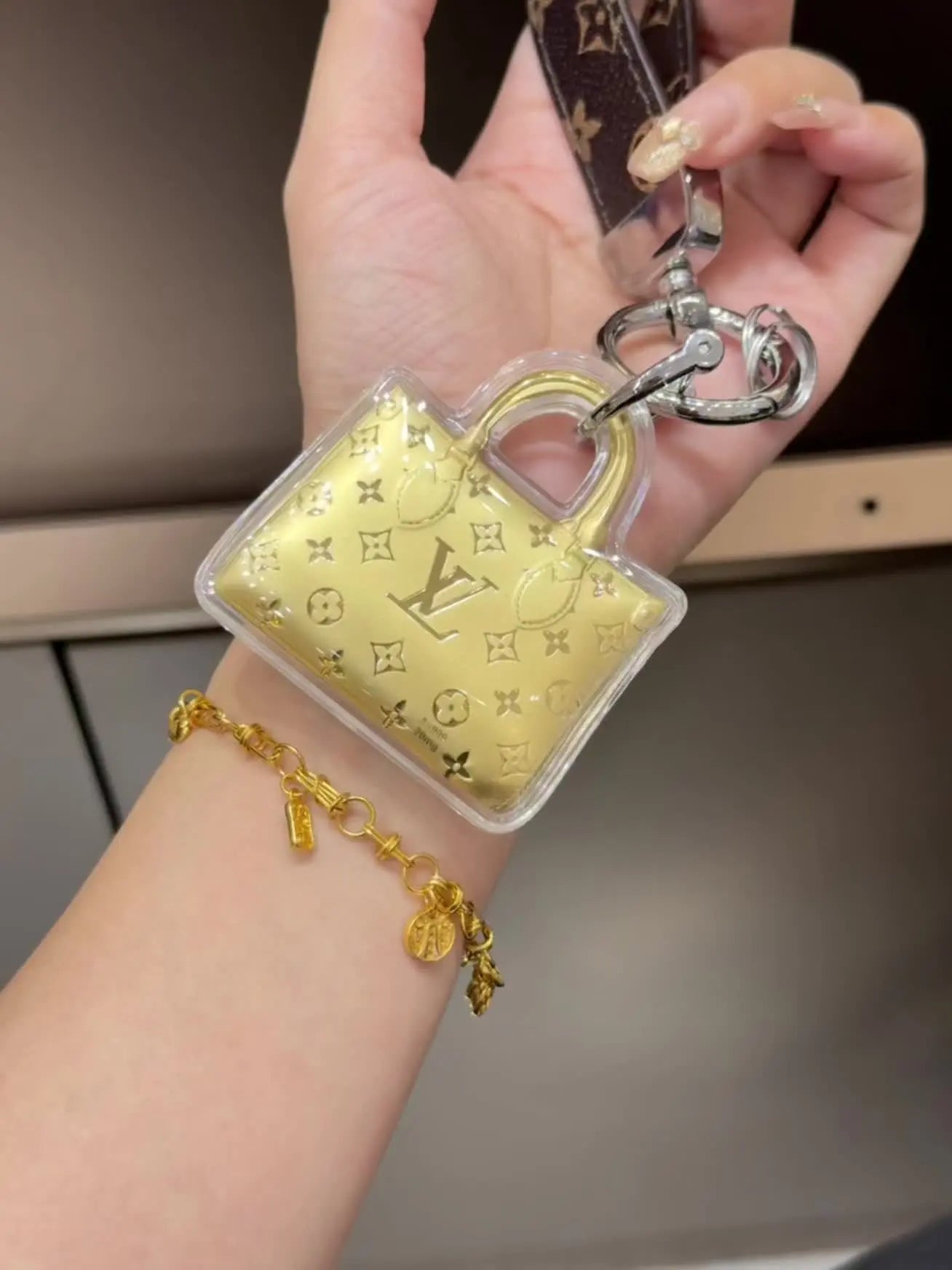 Keychain Gold Mini Bags mysite