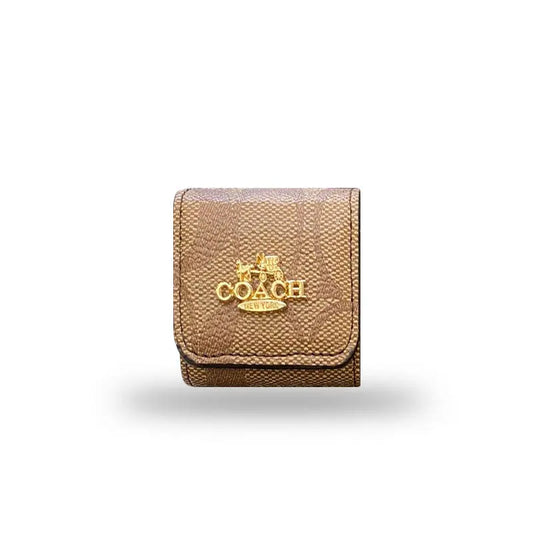 Luxury Coach AirPods Cases Light Brown-LGK240425 mysite