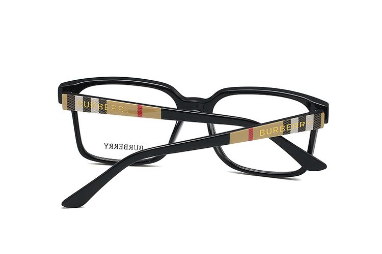 Unisex Retro Square Plaid Glasses-s mysite