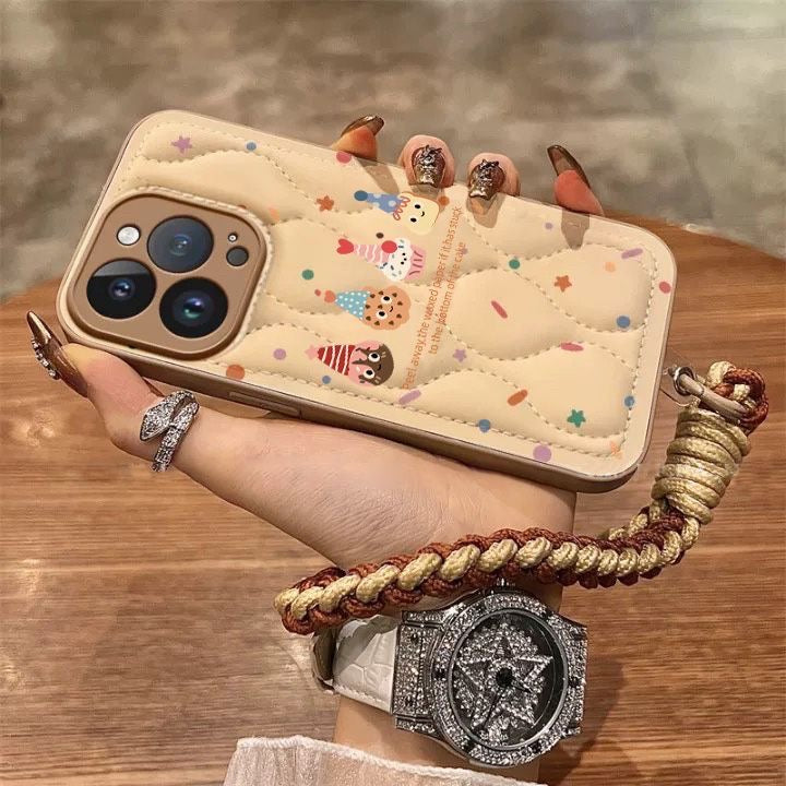 Featherlight Luxury: Trendsetters' Cookie iPhone Case1 mysite