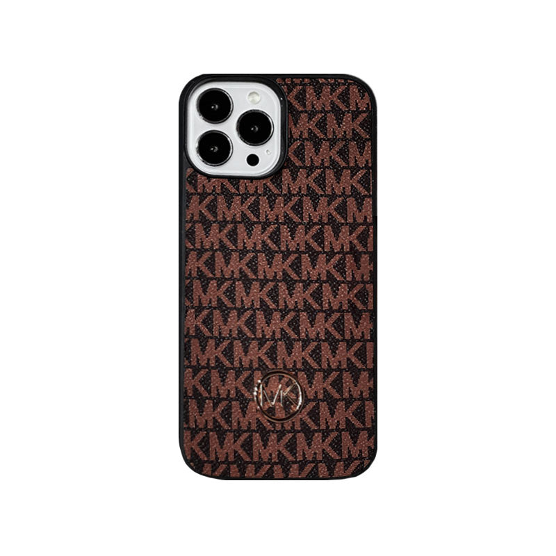 Michael Kors iPhone Case Brown-MKK2406031 mysite