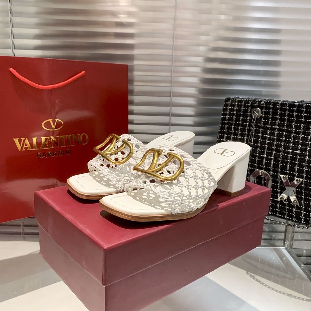 Hollow High Heel Slippers mysite