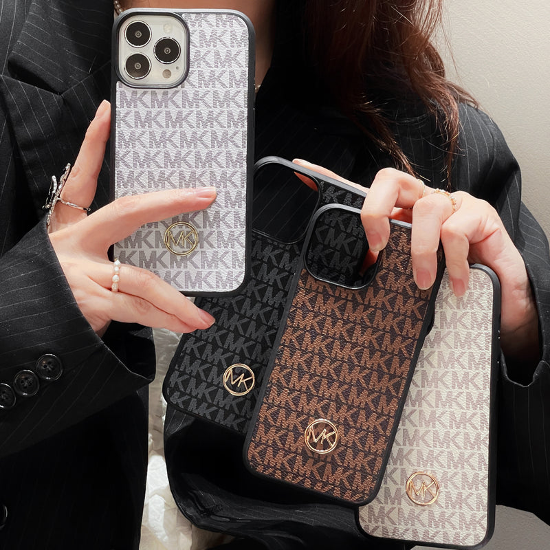 Michael Kors iPhone Case Brown-MKK2406031 mysite