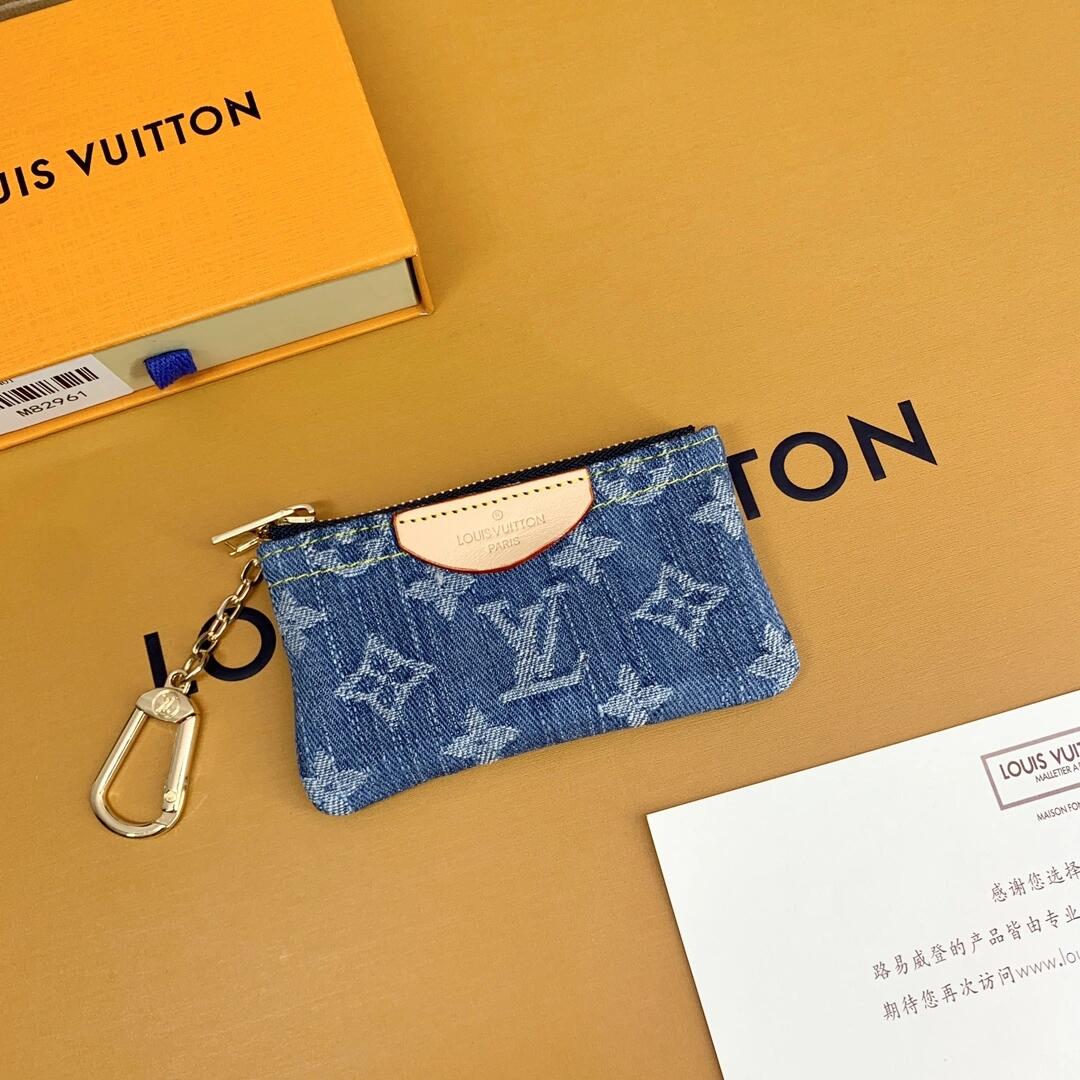 Luxury  Monogram Coin Pouch – Stylish & Compact Keychain Wallets mysite