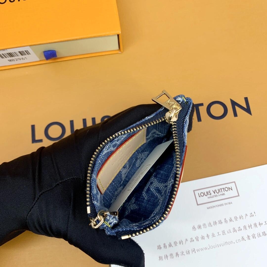 Luxury  Monogram Coin Pouch – Stylish & Compact Keychain Wallet-s mysite