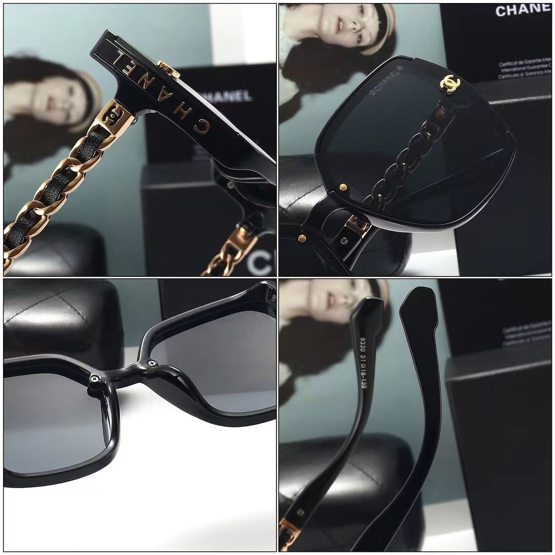 Women's Fashion Full Frame Letter Sunglasses 6330s mysite