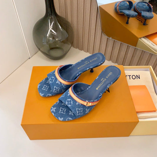 New Monogram Heel Sandals-1 mysite