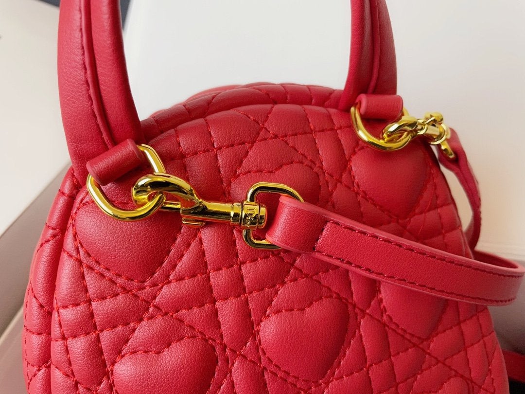 SMALL BACKPACK RED CANNAGE LAMBSKIN mysite