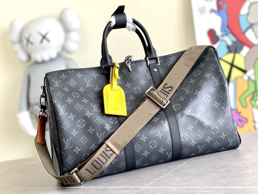 KEEPALL 45 BANDOULIERE MONOGRAM ECLIPSE mysite