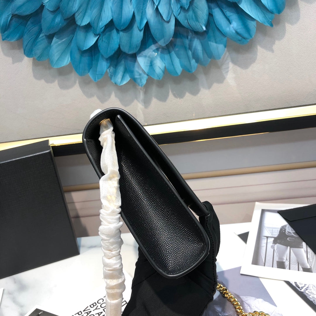 kate medium 24cm black grained calfskin mysite