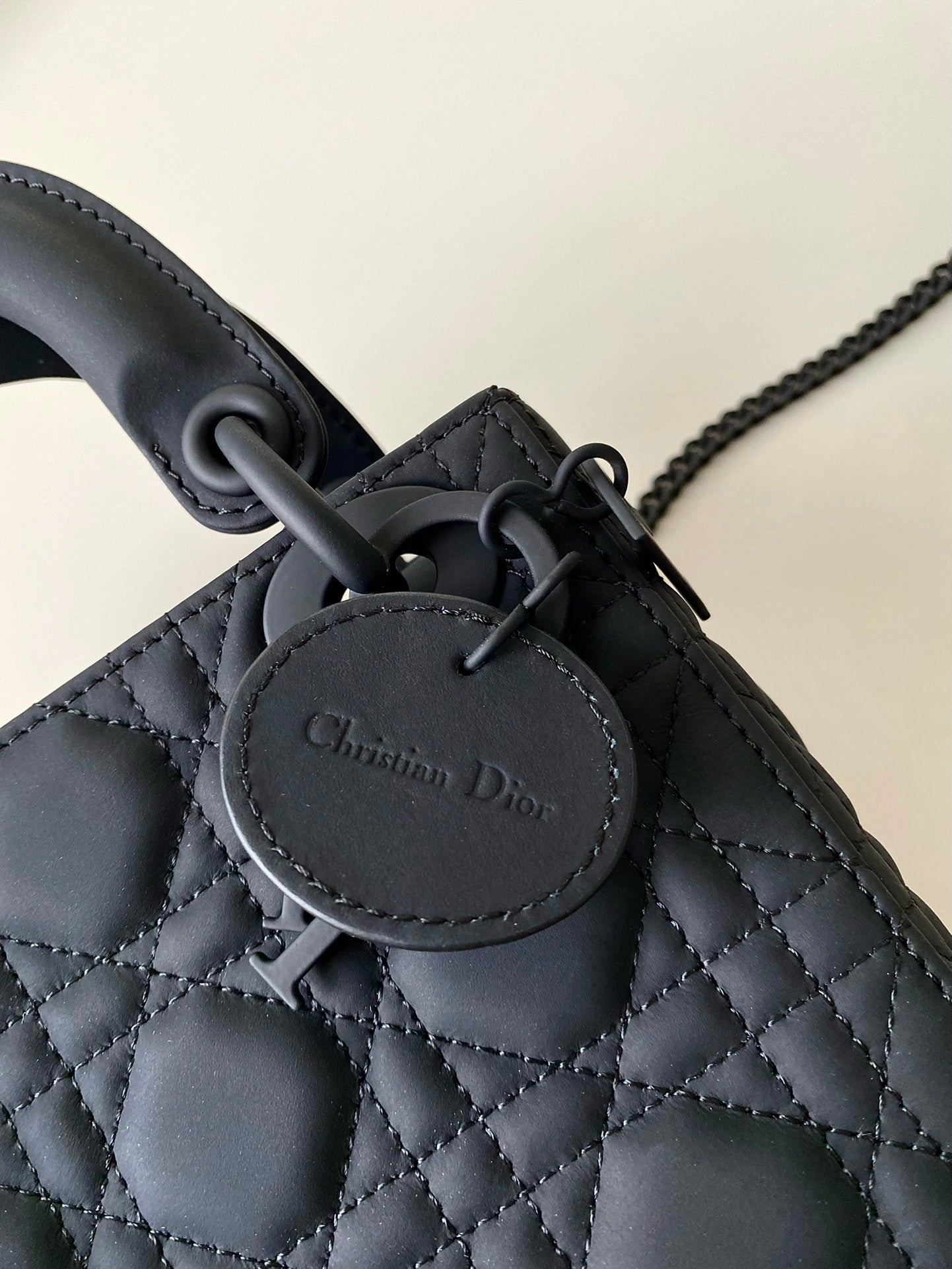 MINI LADY 17 MY ABC ALL BLACK LAMBSKIN mysite
