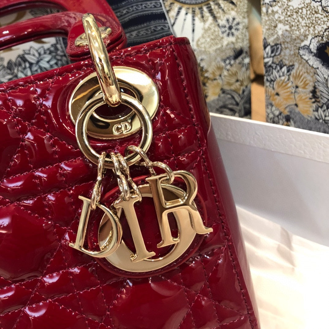MINI LADY 17 MY ABC RED CALFSKIN mysite