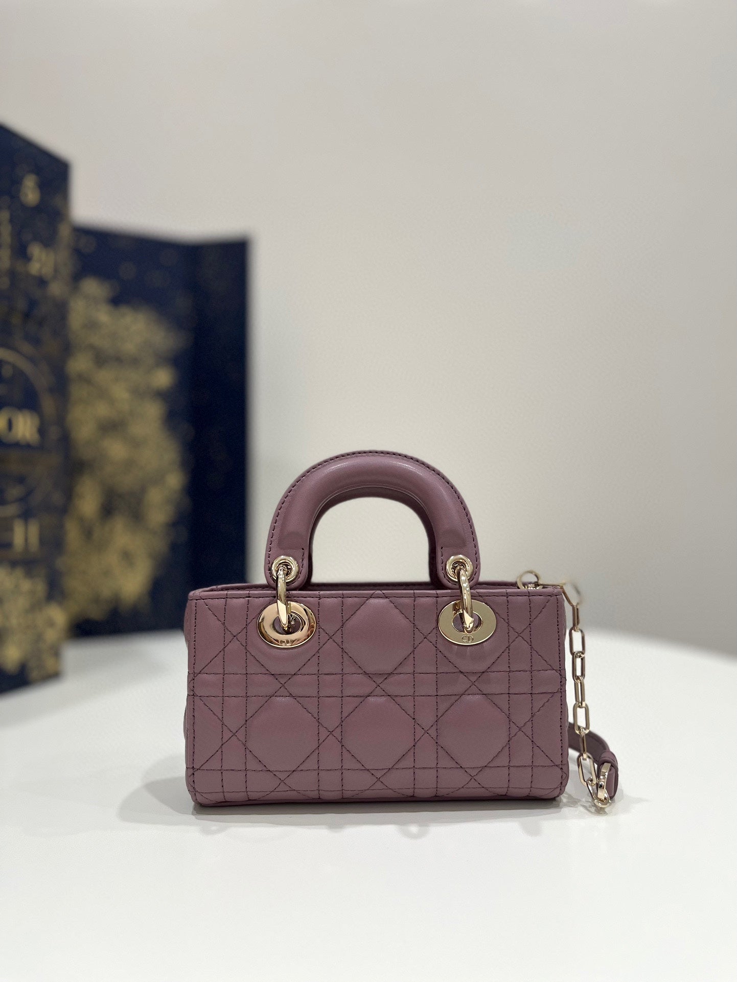 LADY D-JOY 16 MICRO PURPLE LAMBSKIN mysite
