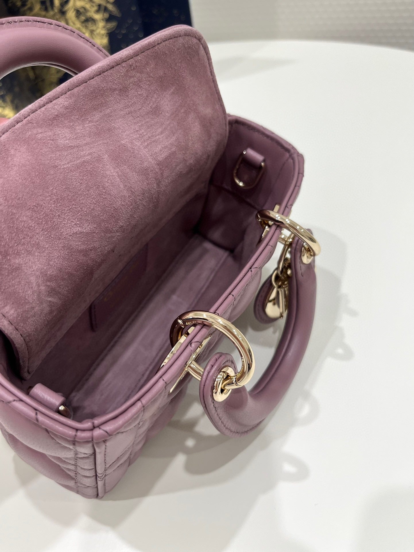 LADY D-JOY 16 MICRO PURPLE LAMBSKIN mysite