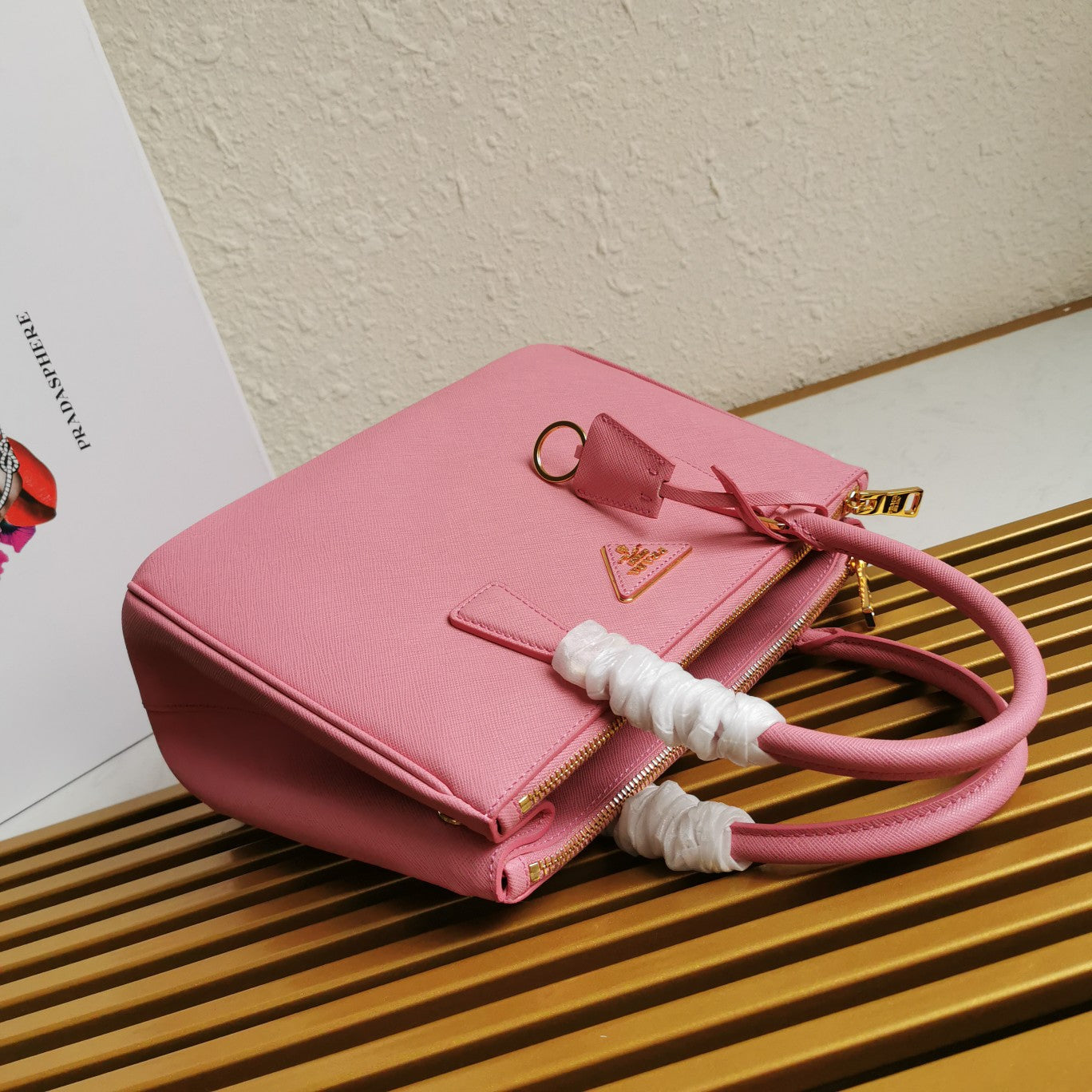 MEDIUM GALLERIA 28 PINK SAFFIANO LEATHER mysite