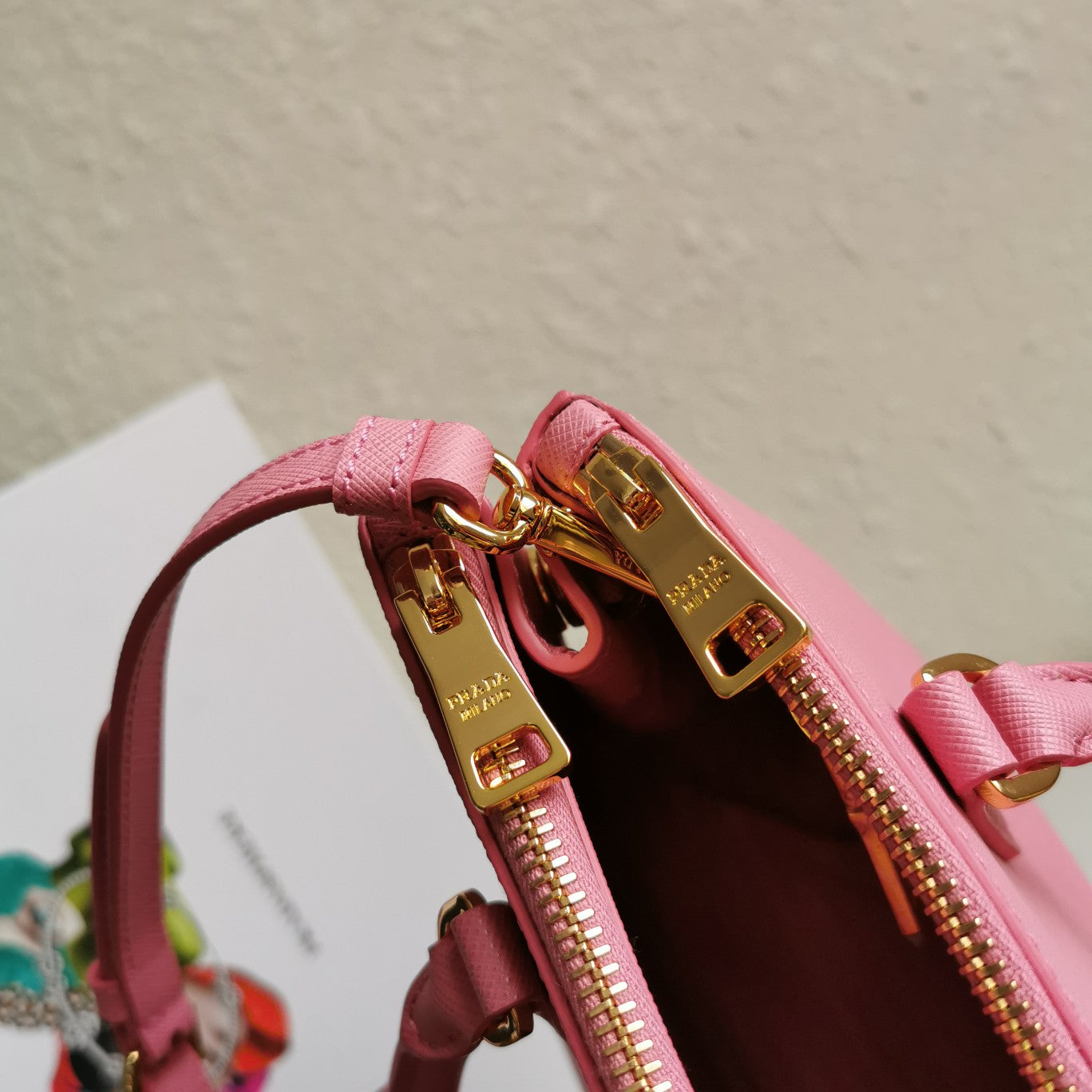 MEDIUM GALLERIA 28 PINK SAFFIANO LEATHER mysite