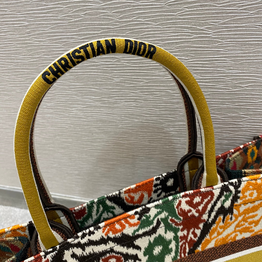 SMALL BOOK TOTE BAG 36 YELLOW MULTICOLOR mysite