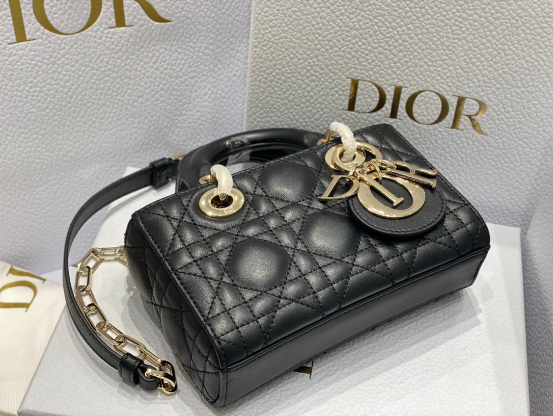 MICRO LADY D-JOY 16.5 BLACK LAMBSKIN mysite