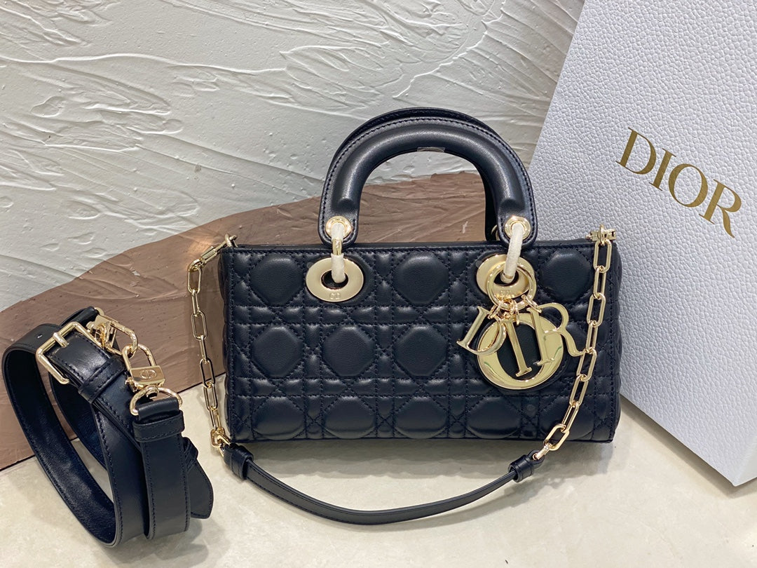 SMALL LADY D-JOY 22 BLACK LAMBSKIN mysite