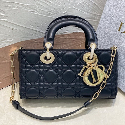 SMALL LADY D-JOY 22 BLACK LAMBSKIN mysite