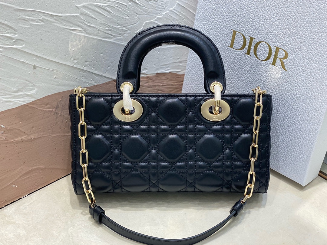 SMALL LADY D-JOY 22 BLACK LAMBSKIN mysite