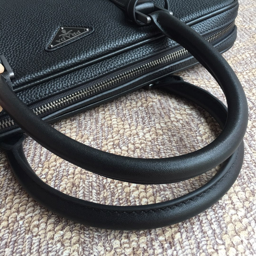 WORK BAG 36 IN BLACK GRAINED CALFSKIN mysite
