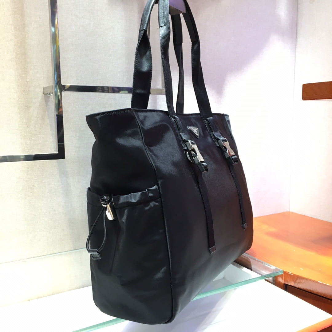 SHOPPING BAG 40 IN BLACK NYLON FABRIC mysite