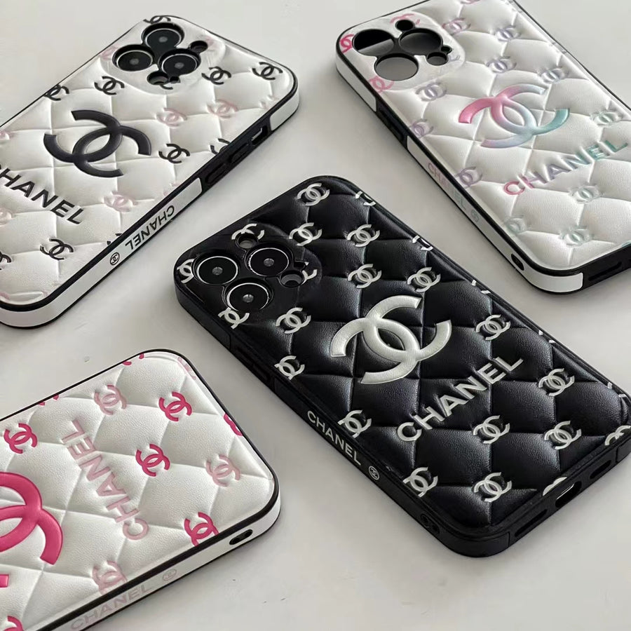 Embossed Chanel iPhone Case: Classic Luxury Designs mysite