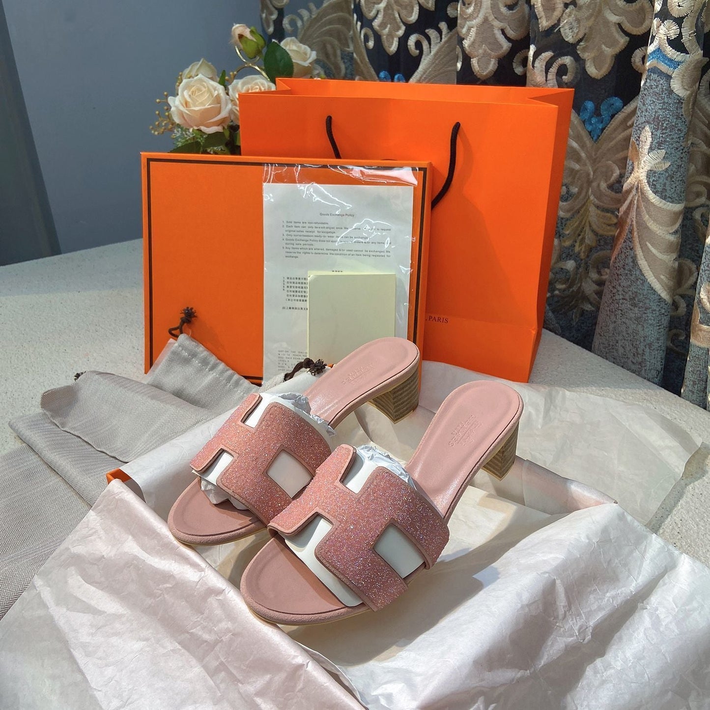 Clas-1s-1ic H Heel Sandals-1 mysite