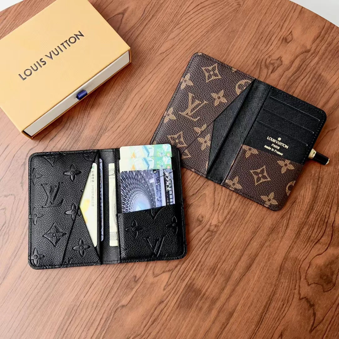 Elegant LV Checkered & Monogram Wallets-s mysite