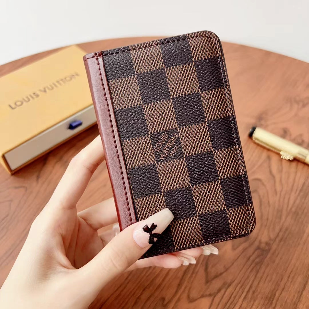 Elegant LV Checkered & Monogram Wallets-s mysite