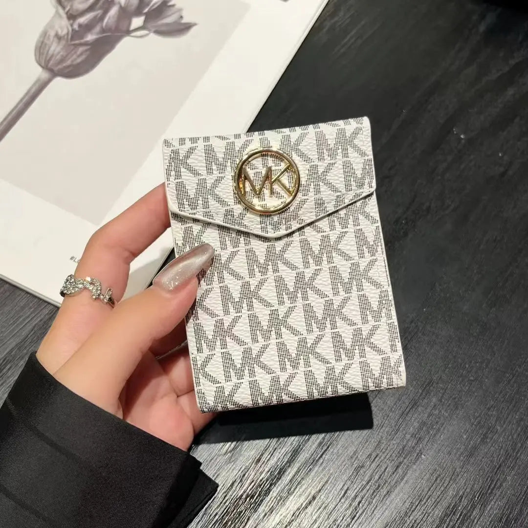 Luxury MK & CO -Inspired Monogram Card Holder Wallets mysite