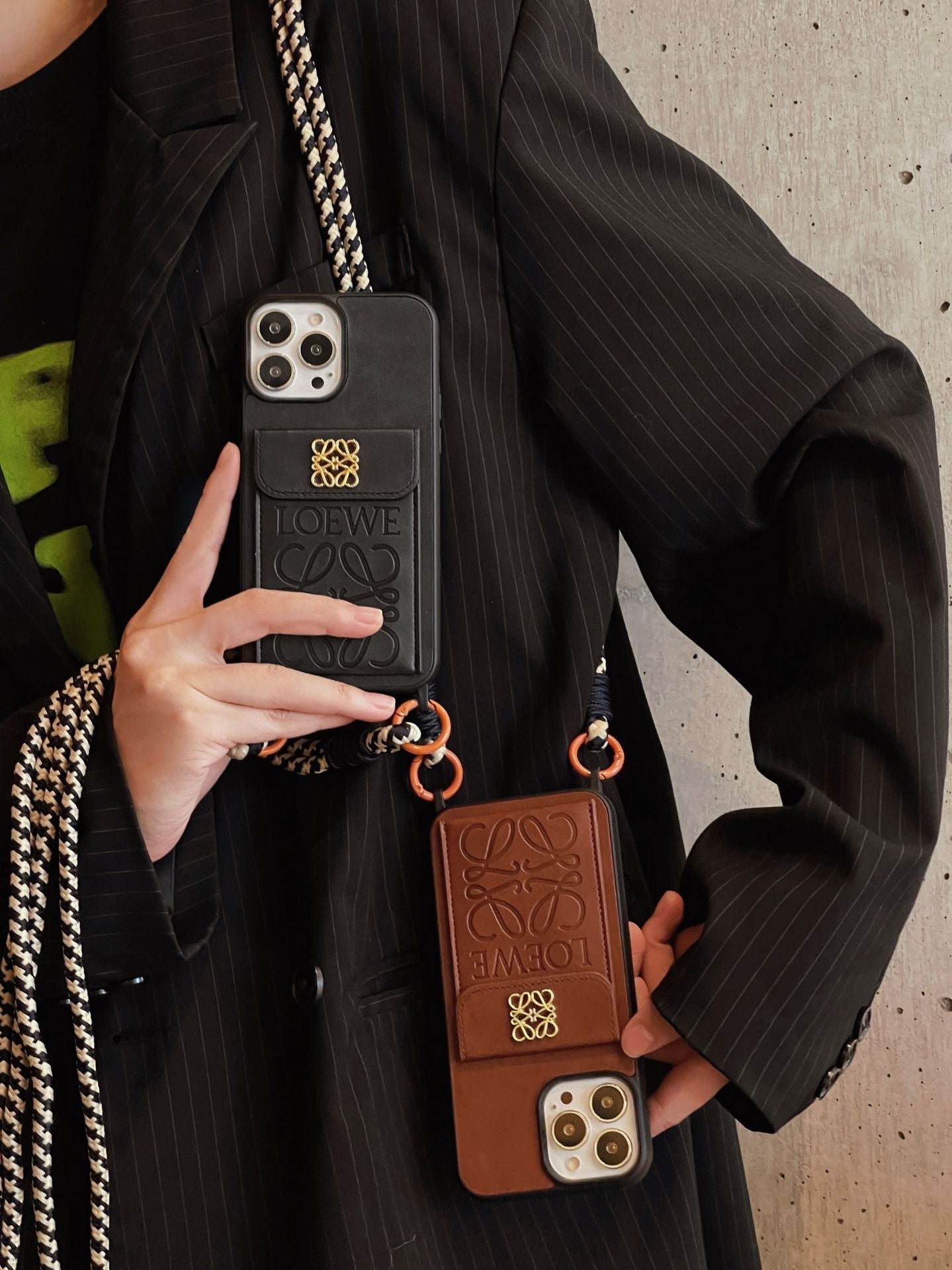 Loe Card Holder Leather iPhone Case1 mysite
