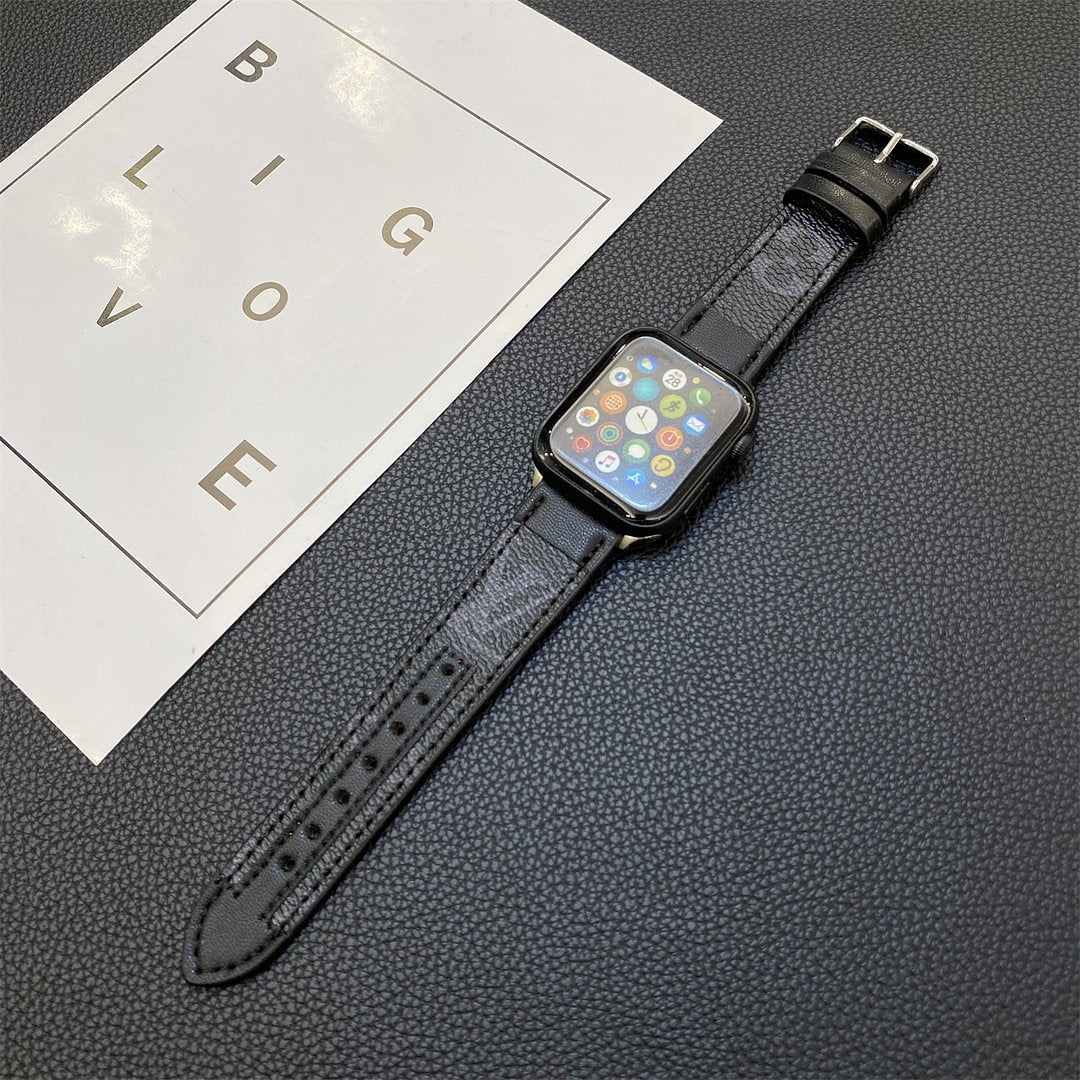 APPLE WATCH STRAP STITCHING MONOGRAM LEATHERs-1 mysite