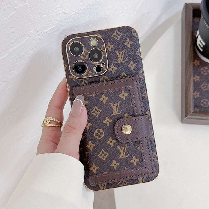 Luxury Classic Color Card Bag Apple iPhone Cases mysite