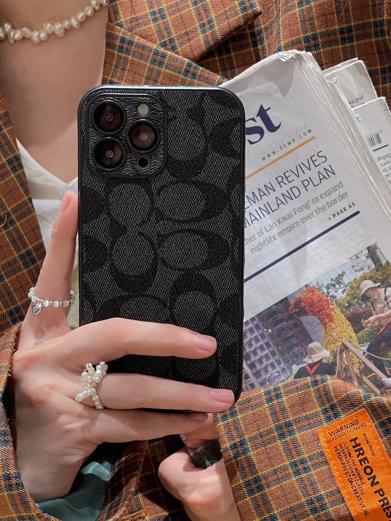 Coach iPhone Case  Black -QB2404021 mysite