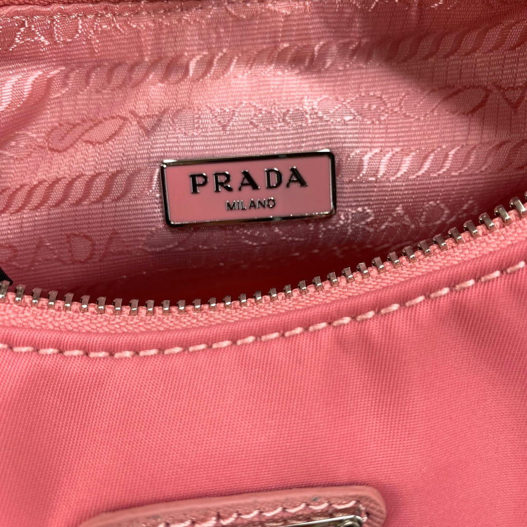 PRA HOBO 22 BAG IN DARK PINK RE-NYLON mysite